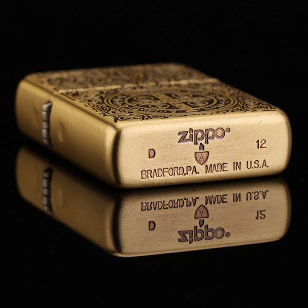 原装正品zippo 康斯坦丁 恶灵挽歌(地狱神探)盔甲加厚版三面