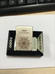 原装正品zippo雪花系列镀银钻石光芒zbt229b